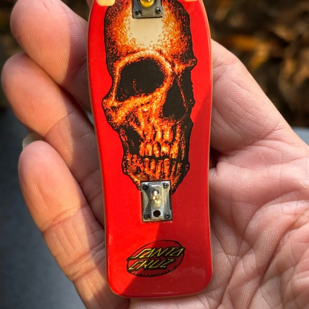 Tech Deck Vintage Santa Cruz Red Skill Fingerboard  Y2K